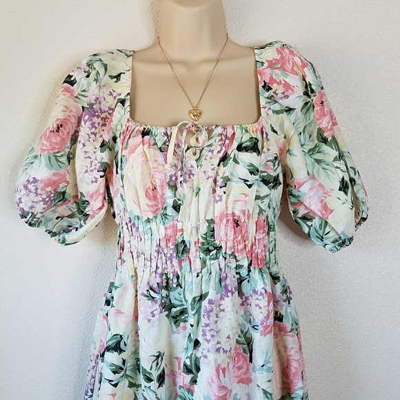 Faithfull the Brand Maurelle Linen Dress - Picture 3 of 11